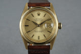 1957 Rolex Datejust 18K 6605