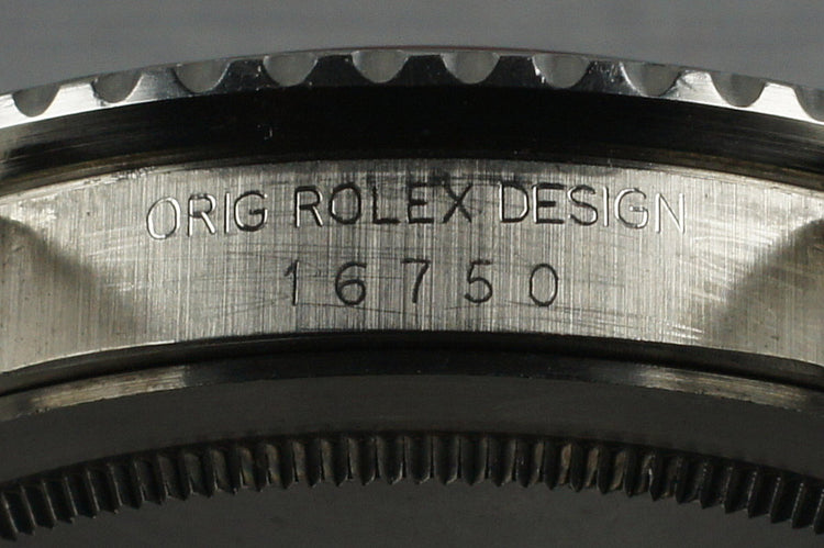 1984 Rolex GMT 16750 Non-Date Spider Dial