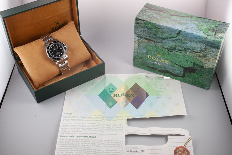 2005 Rolex Sea-Dweller 16600 with Box and Papers