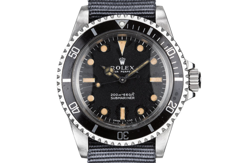 1967 Rolex Submariner 5513 Meters First