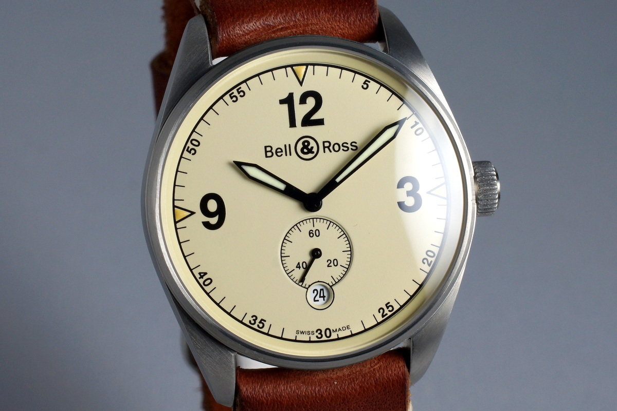 HQ Milton - Bell & Ross Vintage 123 with Box and Service Papers