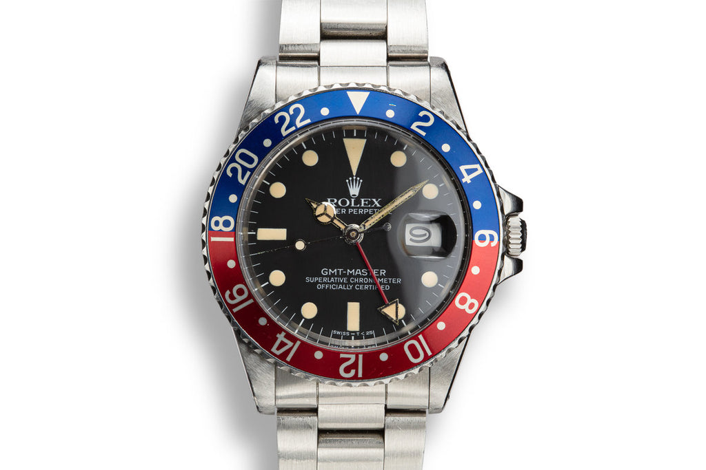 1982 Rolex GMT-Master 16750 "Pepsi" with Box and Papers