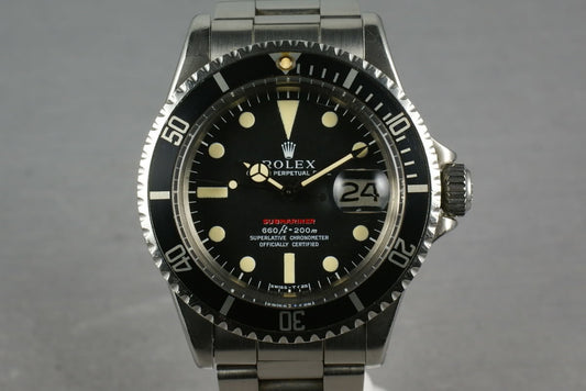 Rolex Red Submariner 1680 Mark IV