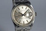 1971 Rolex Datejust 1601 Silver Dial