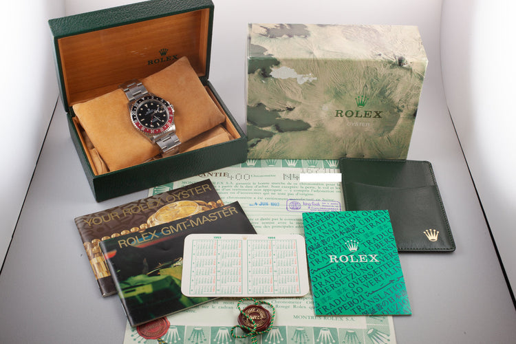 1991 Rolex GMT-Master II 16710 "Coke" with Box and Papers