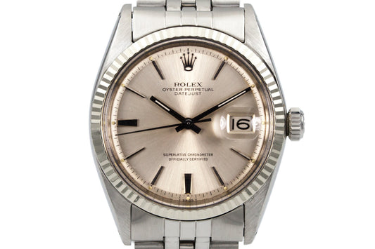 1967 Rolex DateJust 1601 with Silver Dial