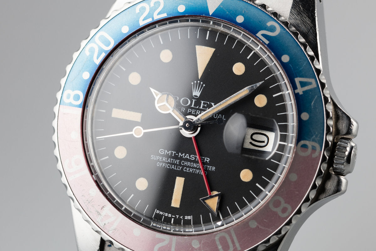 1974 Rolex GMT Master 1675 with Radial Dial