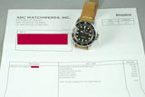 1967 Rolex Submariner 5513 Meters First with Service Papers