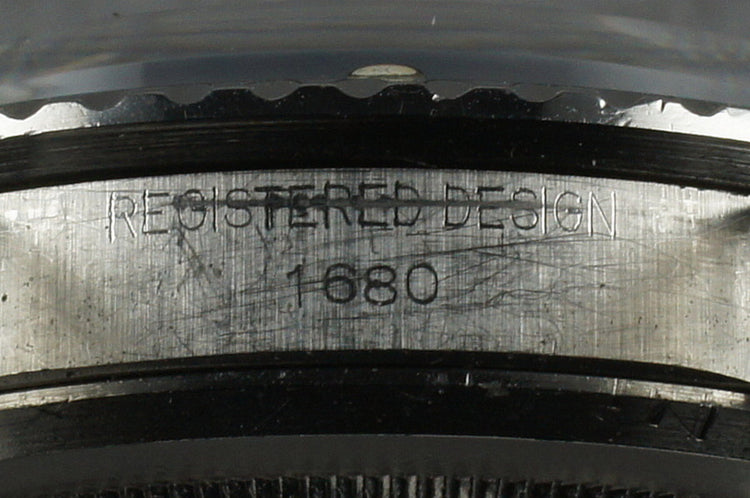 Rolex Red Submariner 1680 with ORANGE tritium Mark IV Dial