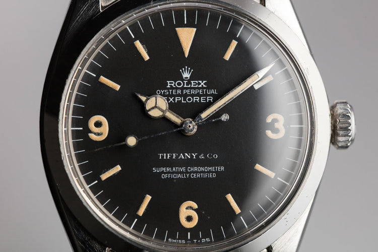 1969 Rolex Explorer 1016 with Tiffany & Co Dial