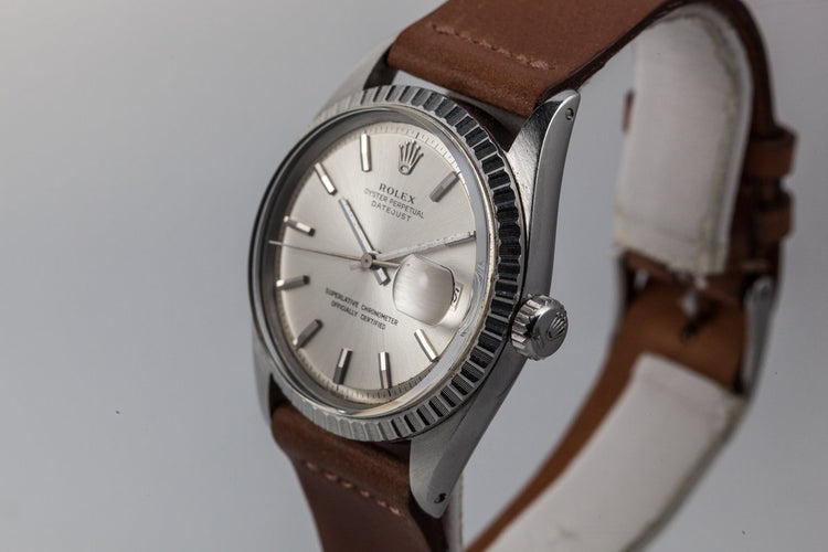 1968 Rolex DateJust 1603 with No Lume Dial