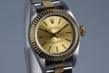 1995 Rolex Ladies Two Tone Oyster Perpetual 67193