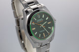 2014 Rolex Milgauss 116400GV Black Dial with Box and Card