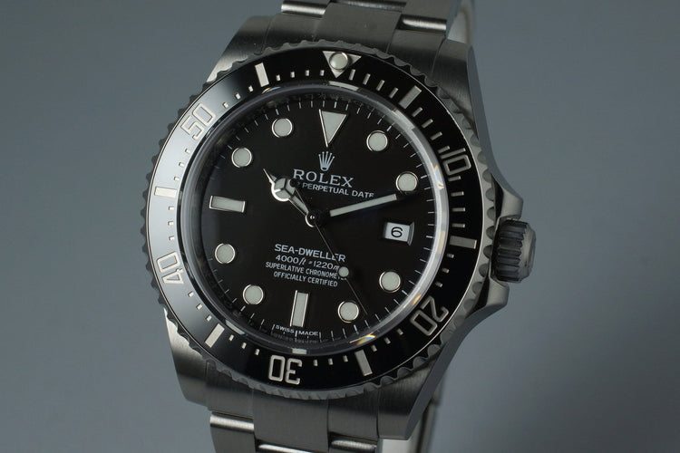 2014 Rolex Sea Dweller 116600 with Box and Papers