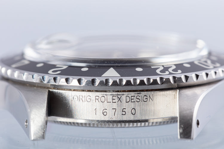 1985 Rolex GMT-Master 16750 Spider Dial