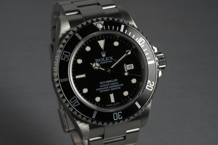 2003 Rolex Sea Dweller 16600T