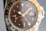 1975 Rolex Two Tone GMT-Master 1675 with Brown Nipple Dial
