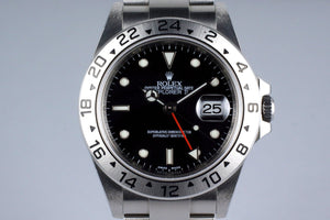 HQ Milton 2009 Rolex Explorer II 16570 Black Dial with 3186