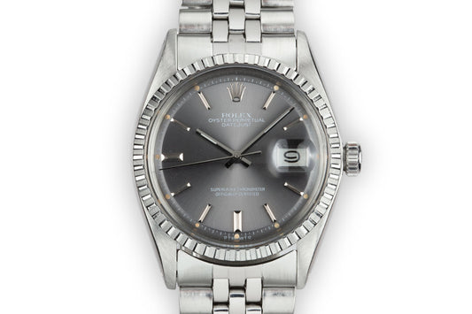 1976 Rolex DateJust 1603 Grey Sigma Dial