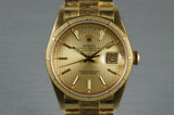 1986 Rolex 18K YG Bark Day-Date 18078 with Tapestry Dial