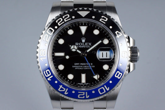 2014 Rolex GMT II 116710BLNR with Box and Papers