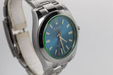 2016 Rolex Milgauss116400GV Blue Dial with Box and Papers