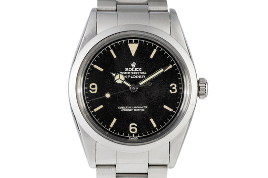 1960 Rolex Explorer 1016 Gilt Dial with Papers