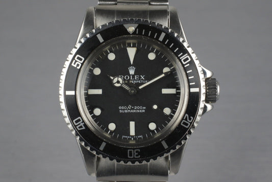 1970 Rolex Submariner 5513