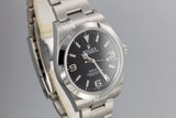 2019 Rolex 39mm Explorer 214270 with Box and Papers