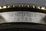 Rolex GMT Two Tone 16753 with root beer nipple dial