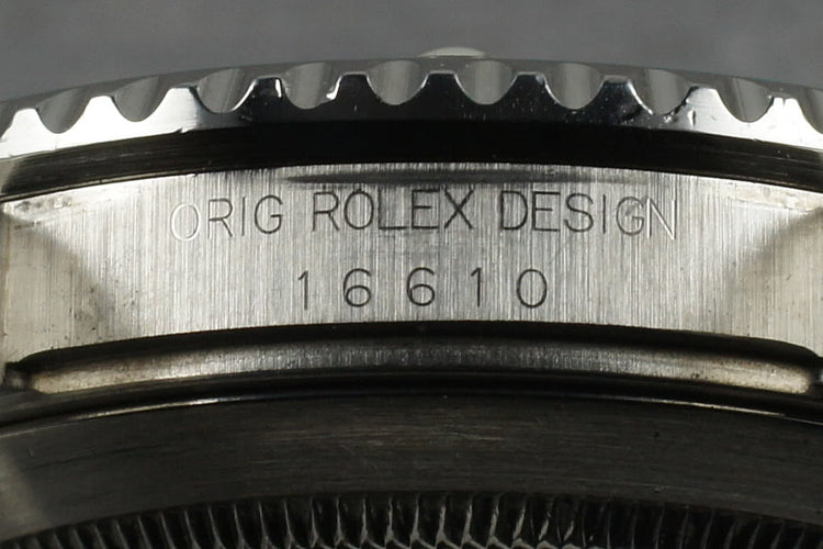 1995 Rolex Submariner 16610