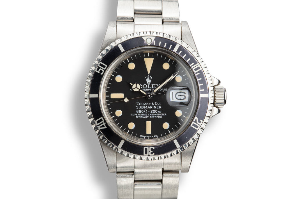 1978 Rolex Submariner 1680 with Tiffany Dial