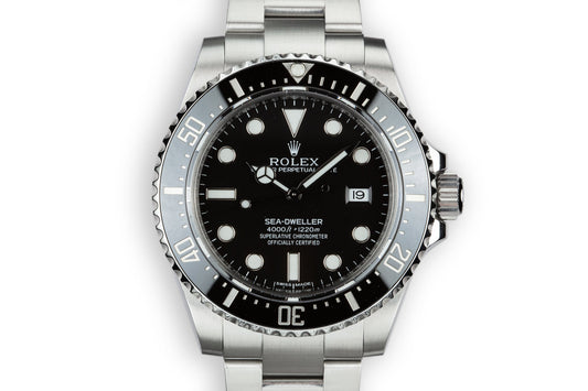 2016 Rolex Sea-Dweller 116600 with Box and Papers