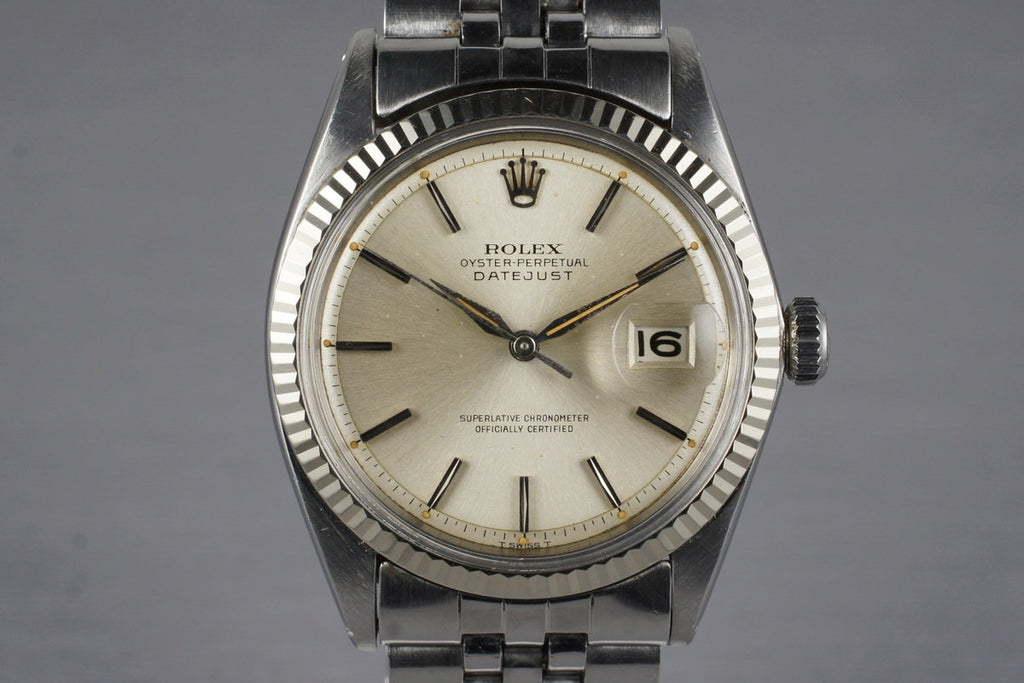1964 Rolex DateJust 1601 Silver Dial