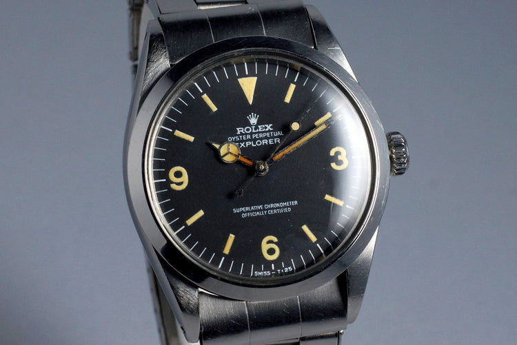 1972 Rolex Explorer 1 1016 with Service Papers