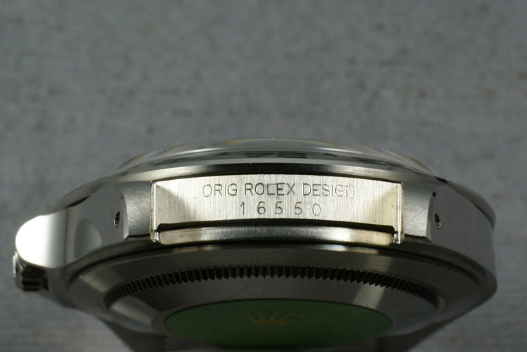 Rolex Explorer II 16550 Unpolished and Mint Cream Dial
