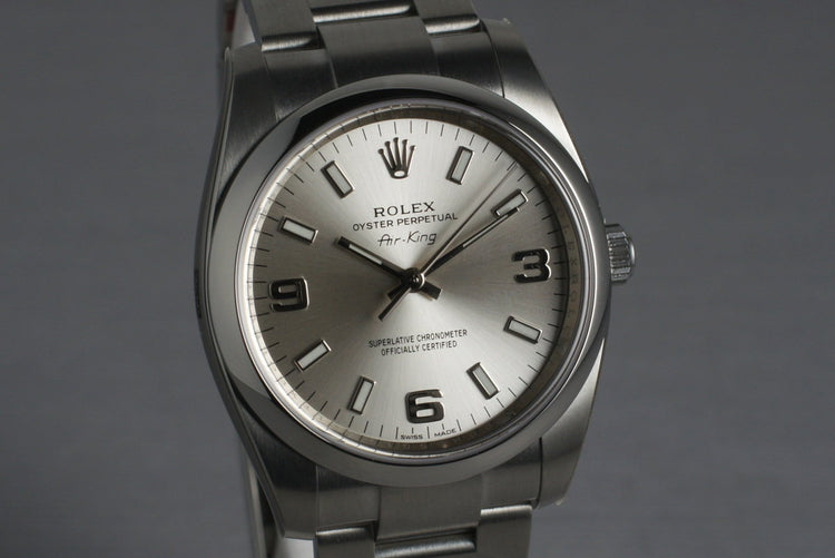 2014 Rolex Air-king 114200 with Box and Papers