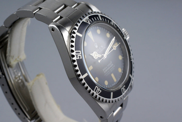 1967 Rolex Submariner 5512 4 Line Meters First Dial