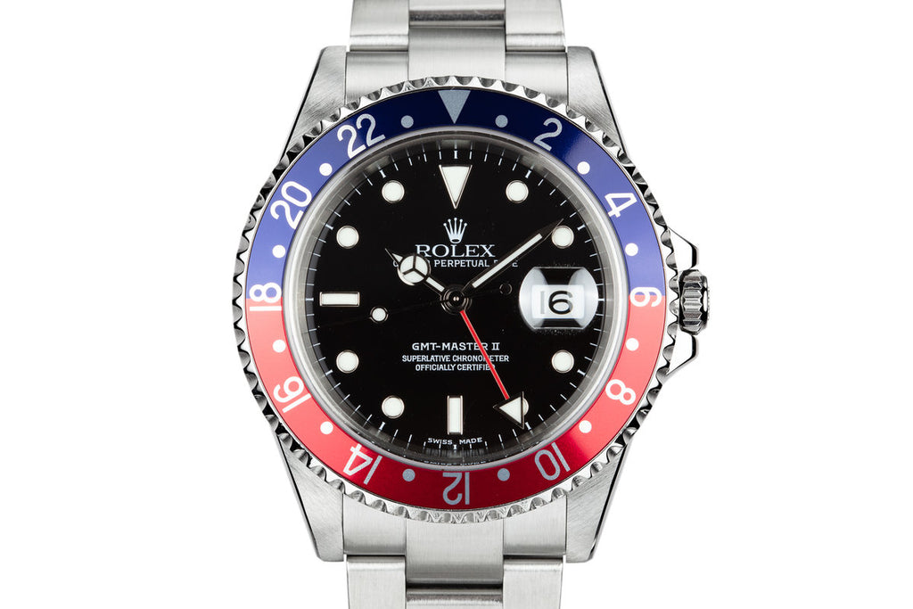 2003 Rolex GMT-Master II 16710 "Pepsi" with Box and Papers