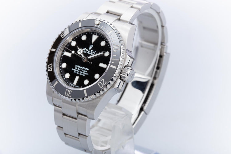 2020 Rolex Submariner 114060 No Date with Box & Card