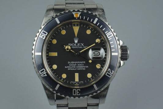 1982 Rolex Submariner 16800