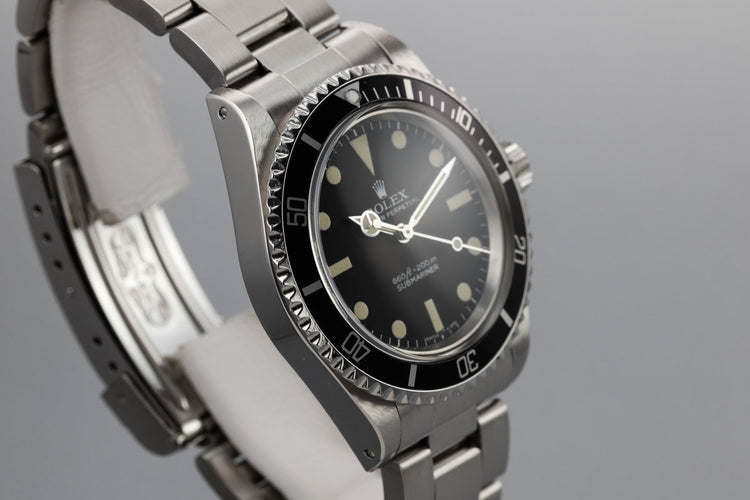 1977 Rolex Submariner 5513 with "Pre COMEX" Dial with Service Case
