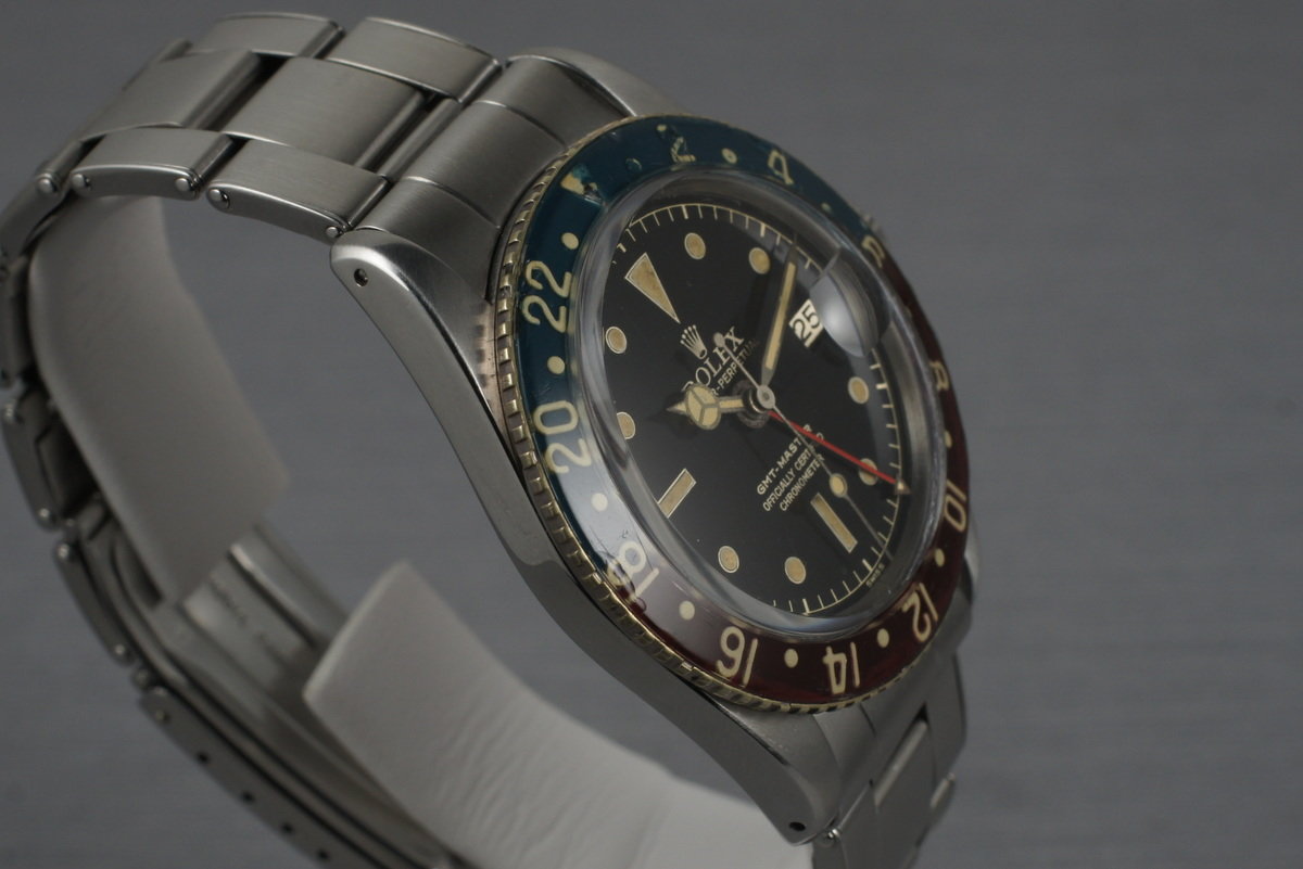 HQ Milton 1954 Rolex GMT 6542 with Original Bakelite Bezel