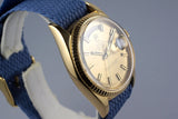 1970 Rolex YG Day-Date 1803 Champagne 'Wide Boy' Dial