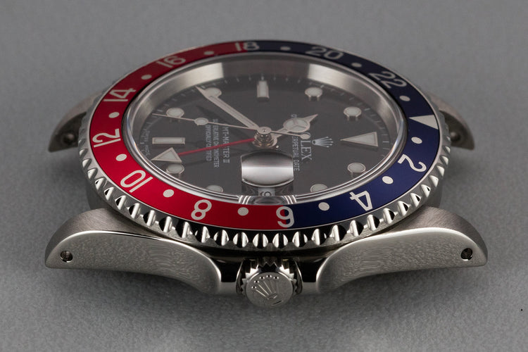 2000 Rolex GMT-Master II "Pepsi" 16710 with Box and Papers