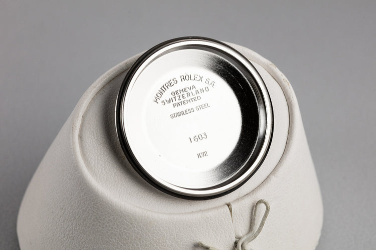 1972 Rolex DateJust 1603 Grey Dial