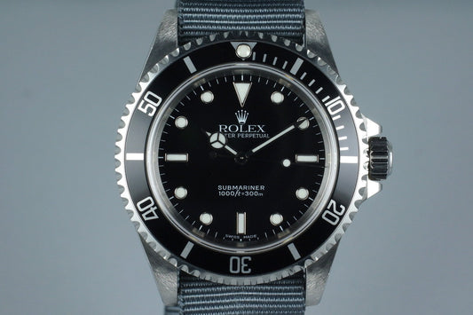 1999 Rolex Submariner 14060