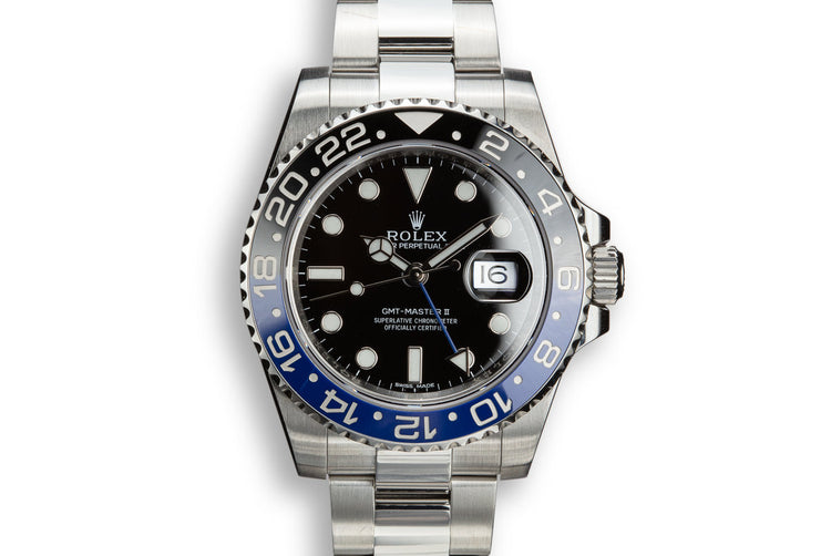 2014 Rolex GMT-Master II 116710 BLNR "Batman" with Box and Papers