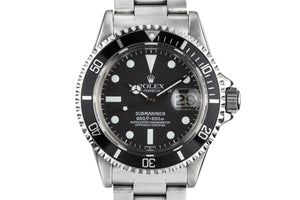 1979 Rolex Submariner 1680 with Luminova Service Dial and Hands