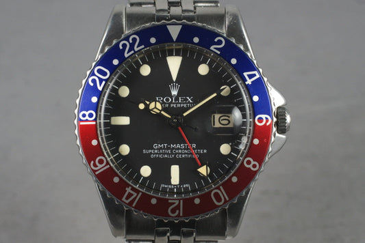 1960 Rolex GMT 1675 PCG